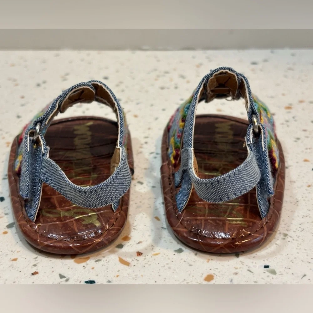 Sam Edelman Colorful Patterned Infant Size‎ 3 Sandals